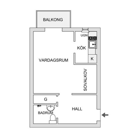 Bostadsrätt, Hallandsgatan 50B, Södermalm - Skanstull, Stockholm