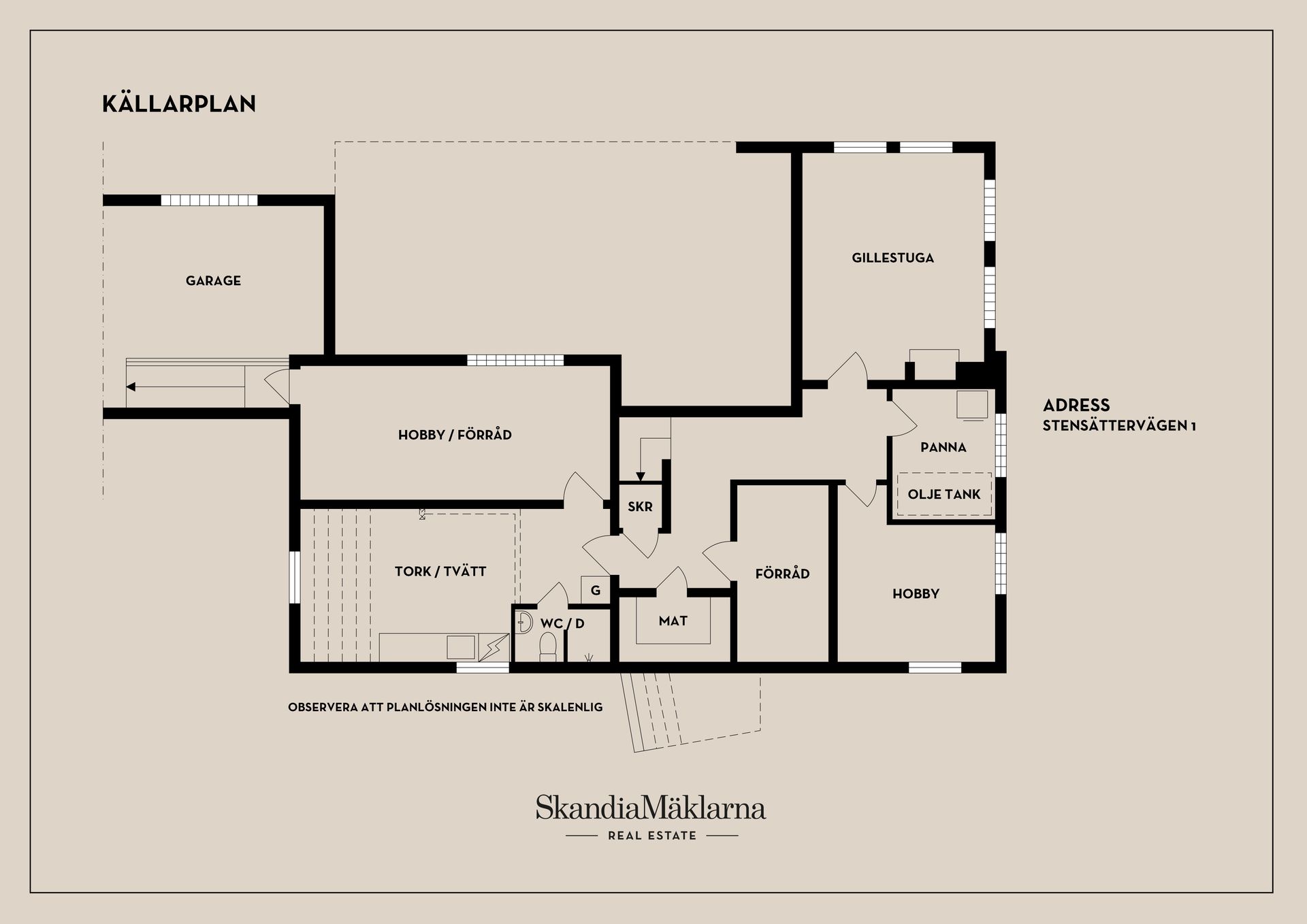 Villa, Stensättervägen 1, Lillån, Örebro