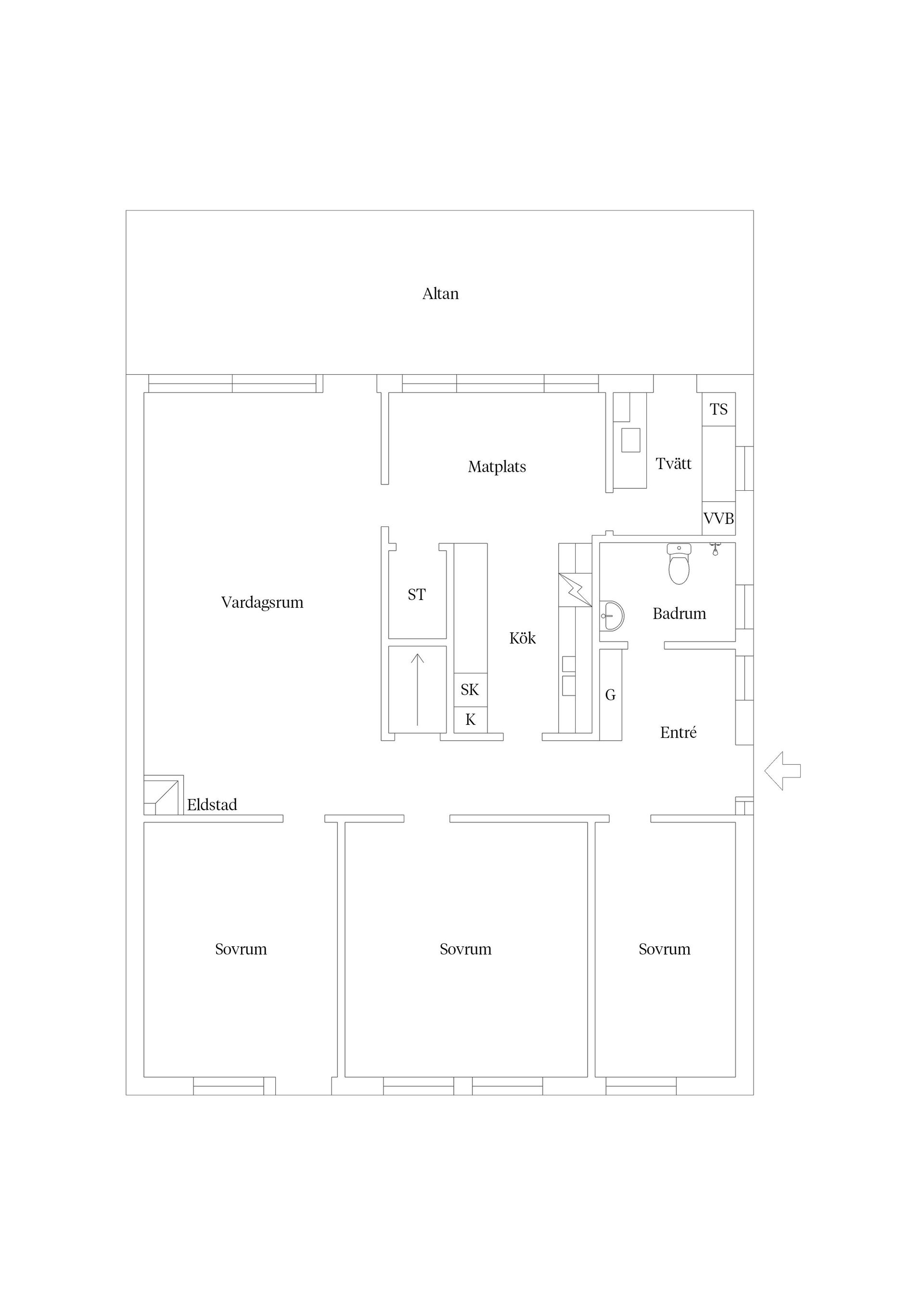 Villa, Ängsullsvägen 21, Sätra, Gävle