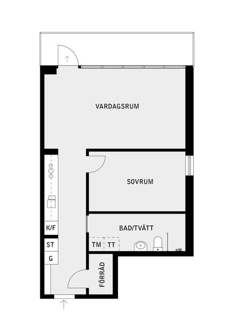 Bostadsrätt, Ugglevägen 8, Ullna Strand, Arninge, Täby