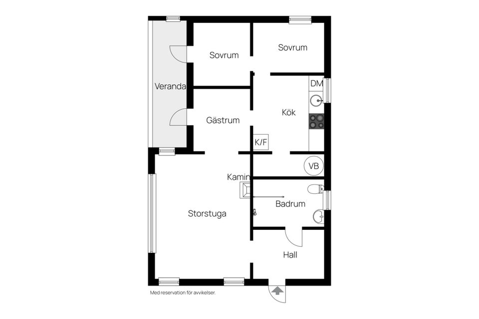 Fritidshus, Huljen 209, Huljen, Sundsvall