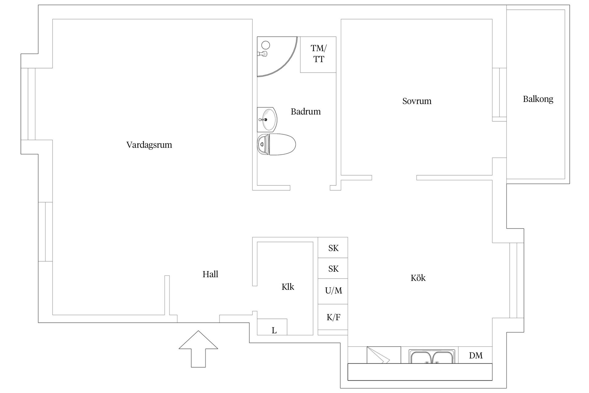 Bostadsrätt, Sankt Månsgatan 17B, Lund - Centrum, Lund