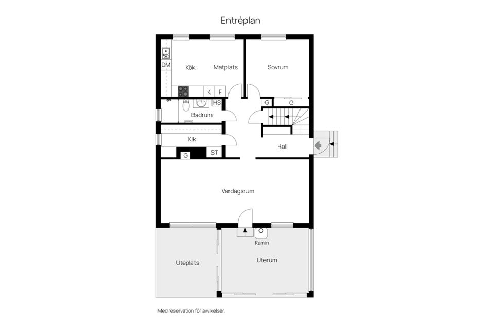 Villa, Klockarevägen 23, Snöstorp, Halmstad