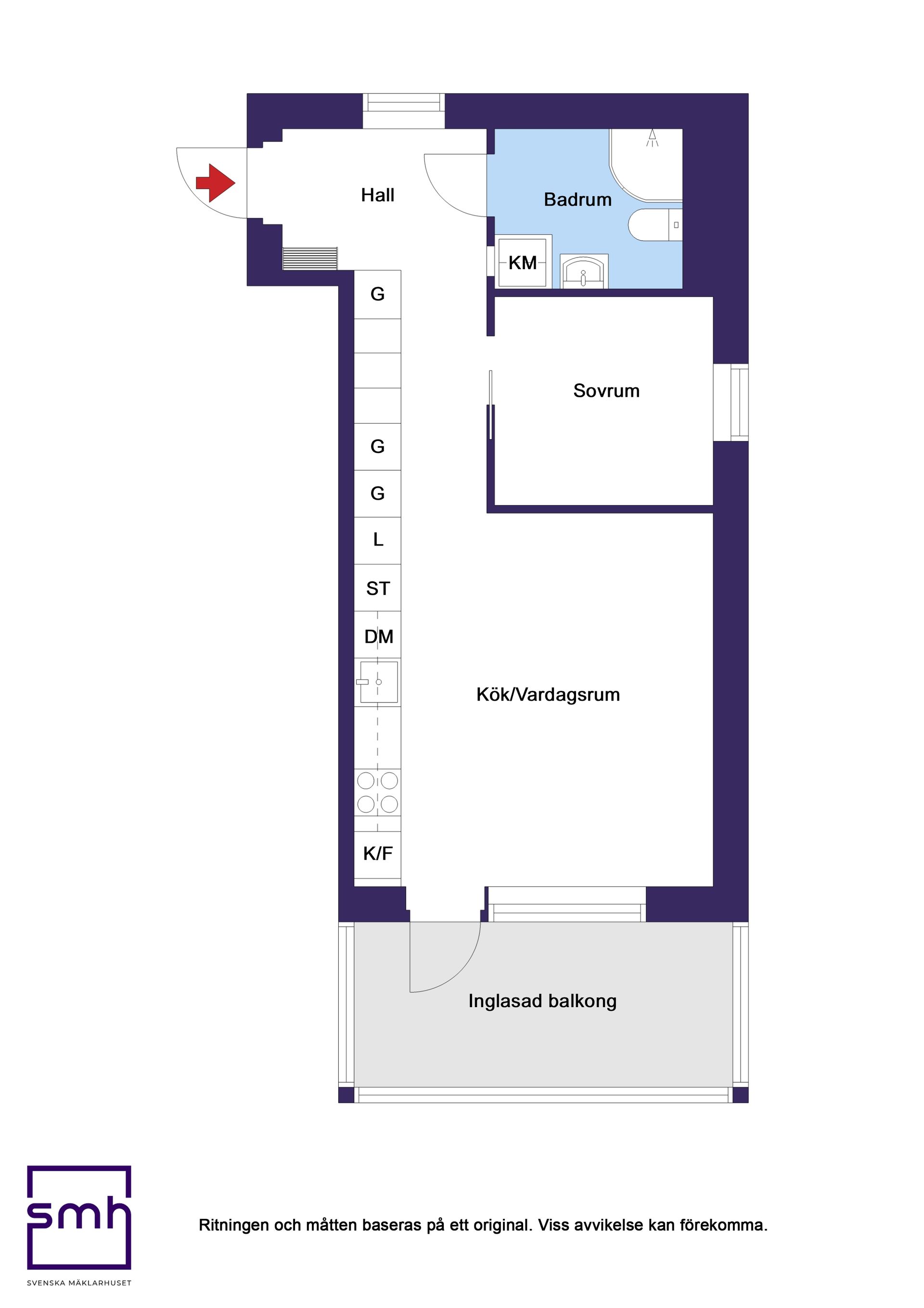 Bostadsrätt, Nynäsvägen 98, Handen, Haninge