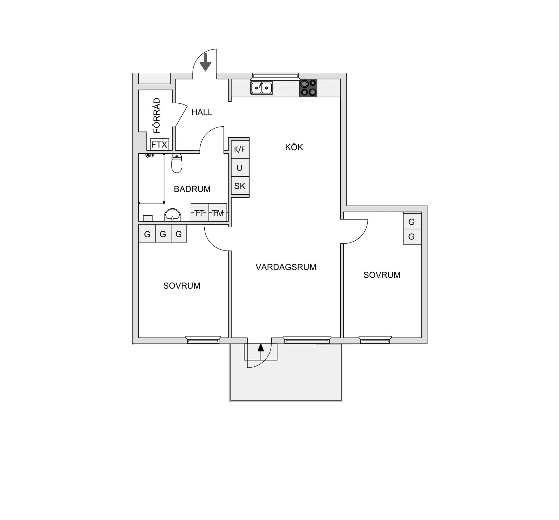 Bostadsrätt, Rektor Jönssons väg 17, Tulebo, Mölndal