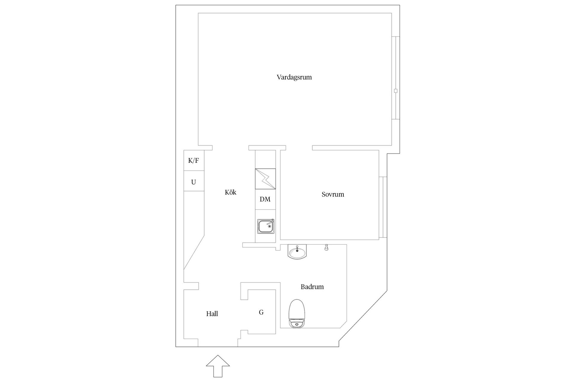 Bostadsrätt, Bondegatan 13, 2tr, Södermalm Sofia, Stockholm