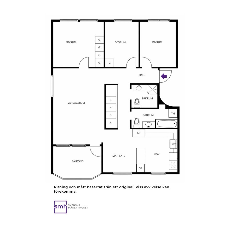 Bostadsrätt, Myggdalsvägen 22, Centrala Tyresö, Tyresö