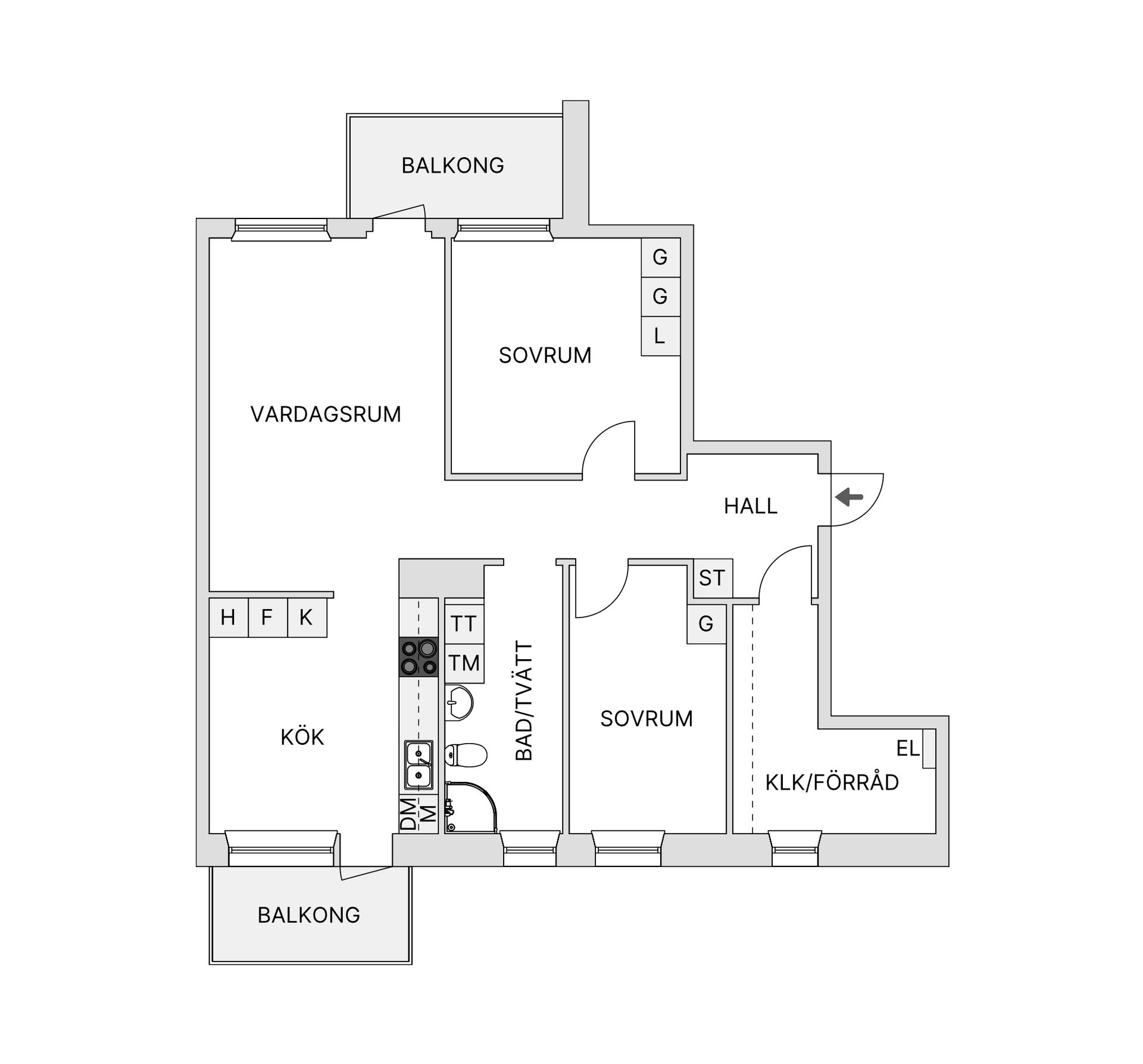 Bostadsrätt, Turebergs allé 30, Tureberg, Sollentuna