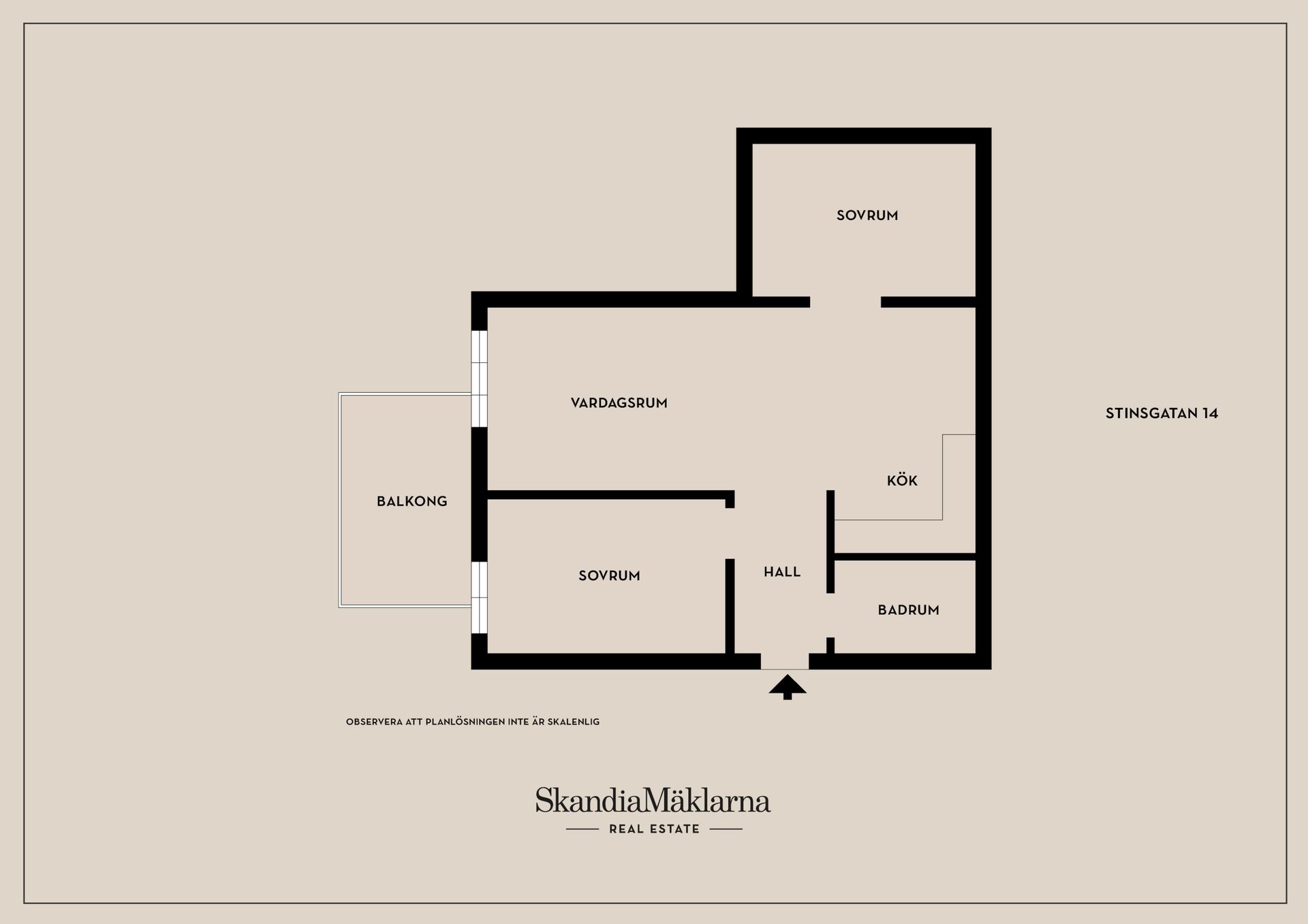 Bostadsrätt, Stinsgatan 14, Viken, Karlstad