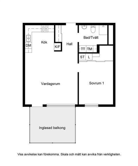 Bostadsrätt, Övägen 6c, Limhamn / Limhamns Sjöstad, Malmö