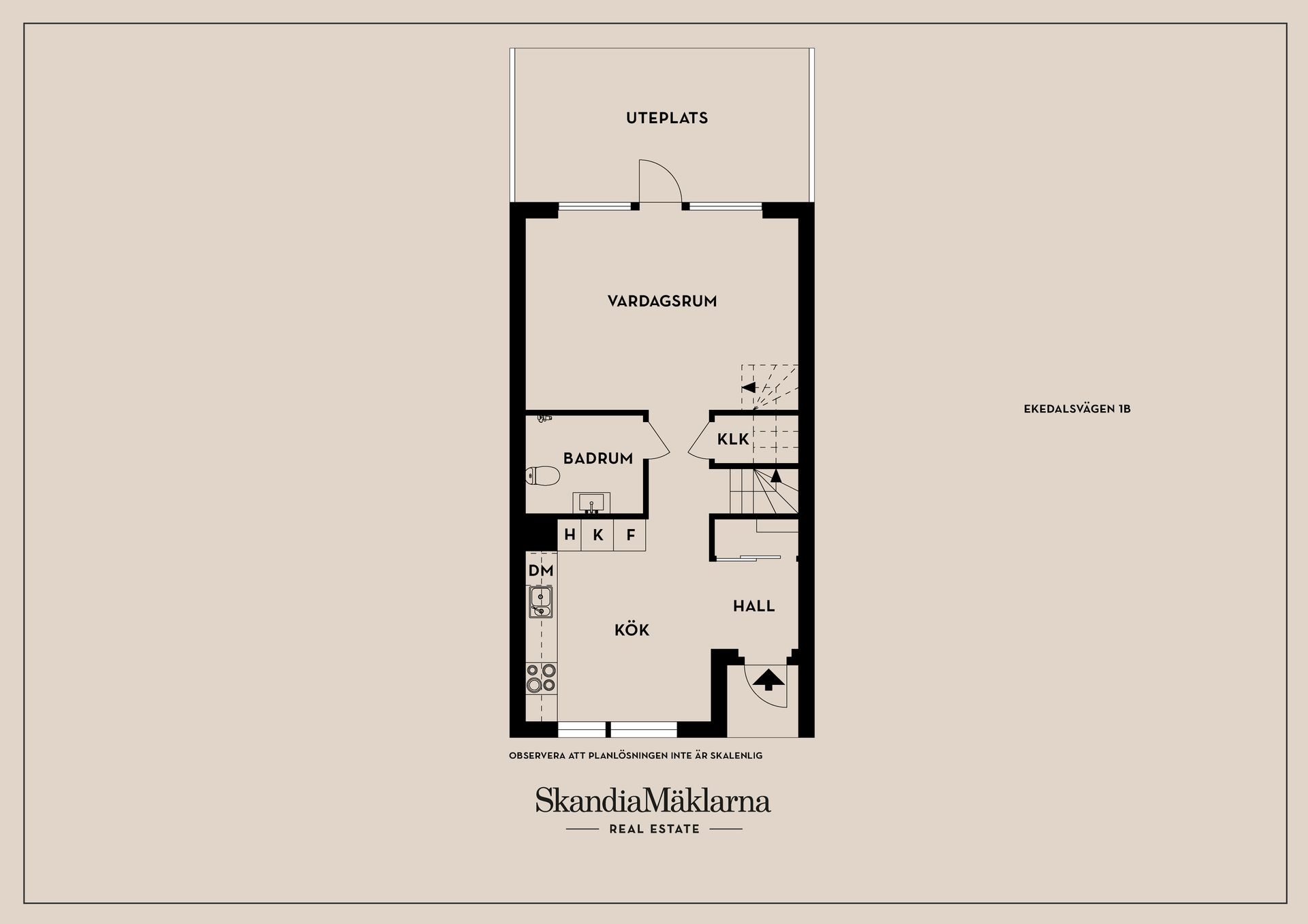 Radhus, Ekedalsvägen 1B, Hörningsnäs, Huddinge