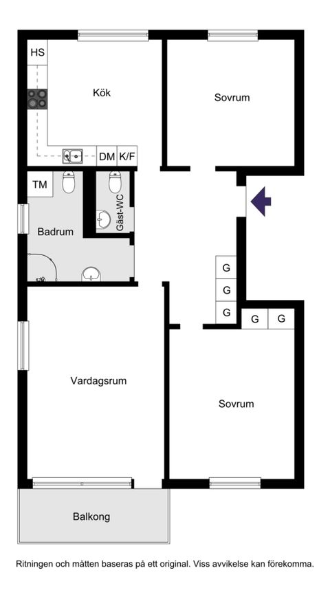 Bostadsrätt, Sörgården 138, Sörgården, Vallentuna