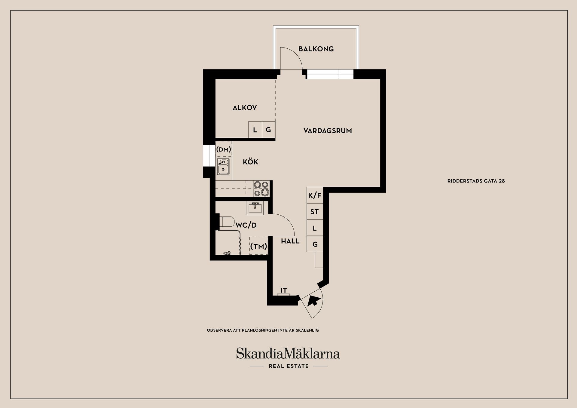 Bostadsrätt, Ridderstads gata 28, Berga, Linköping