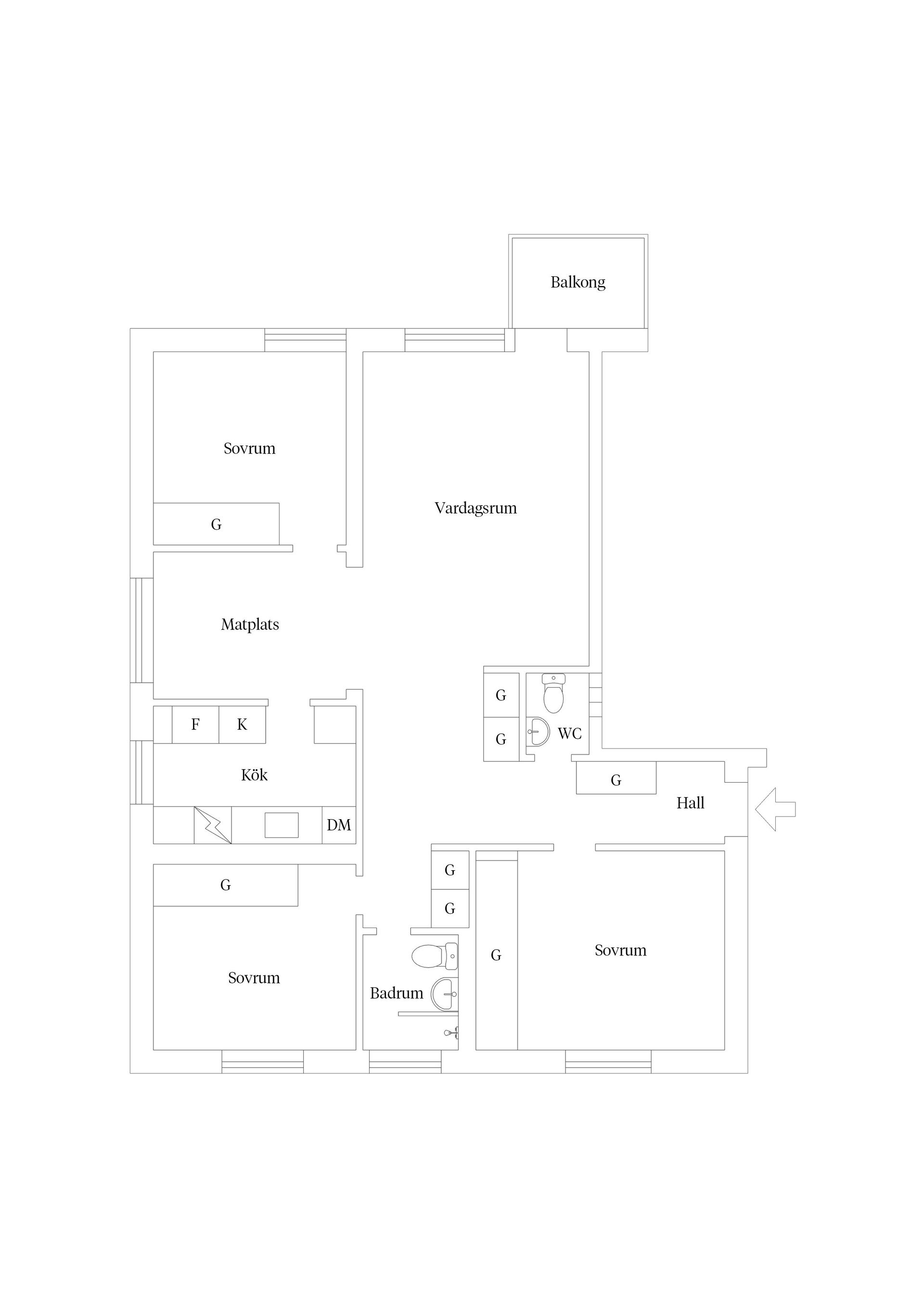 Bostadsrätt, Jägarevägen 6B, Funkabo, Kalmar