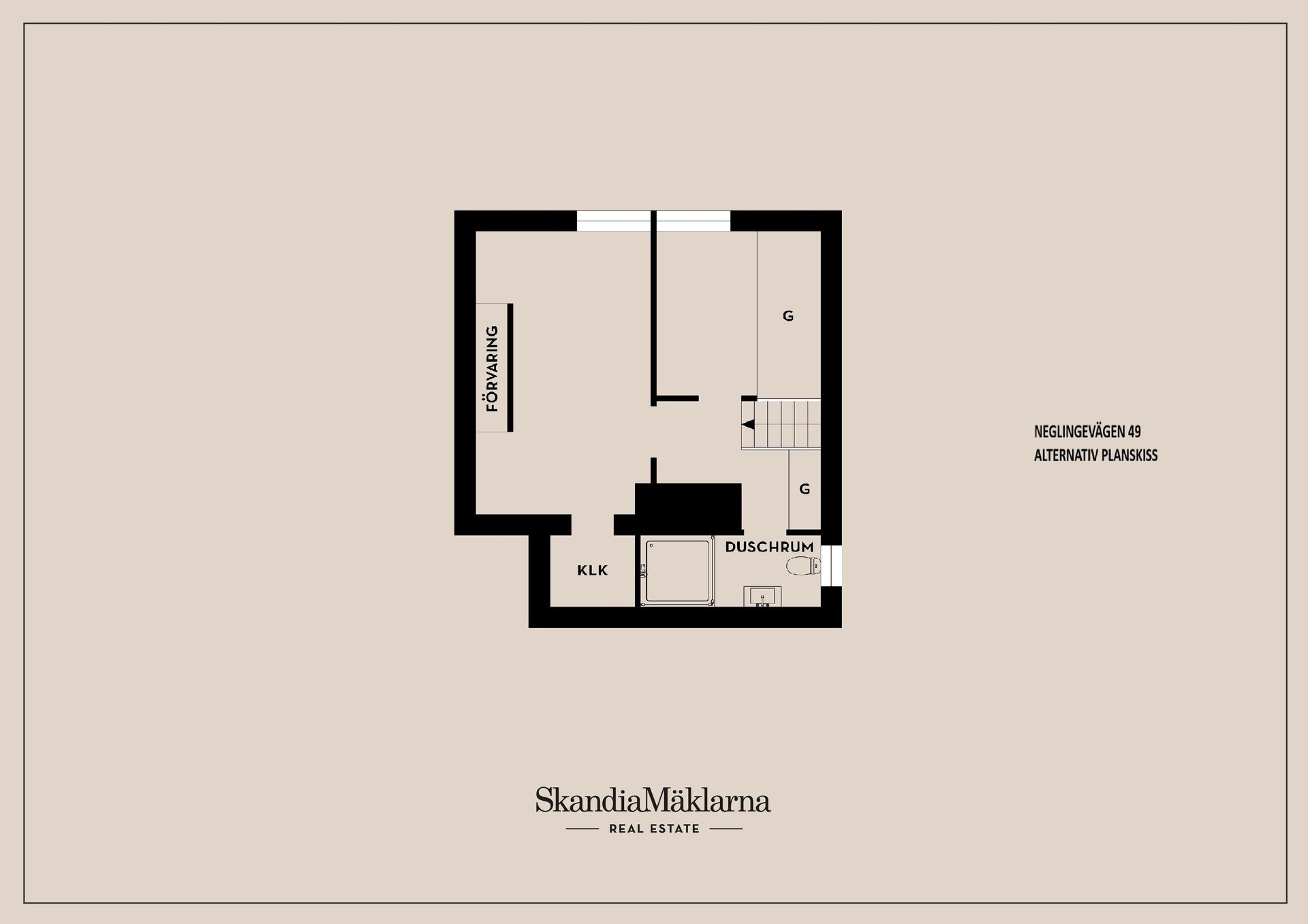 Bostadsrätt, Neglingevägen 49, Nacka