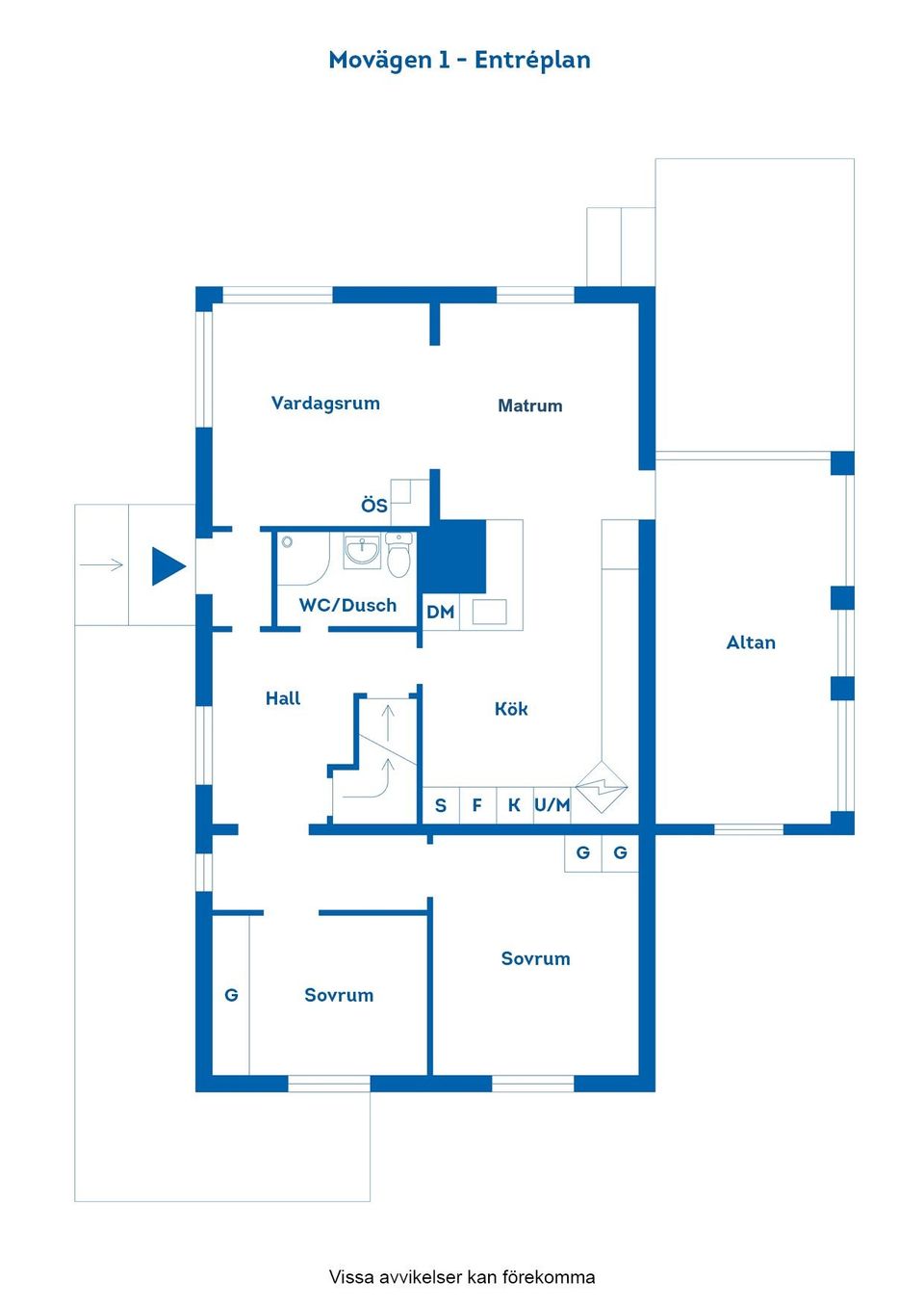 Villa, Movägen 1, Kolmården, Norrköping
