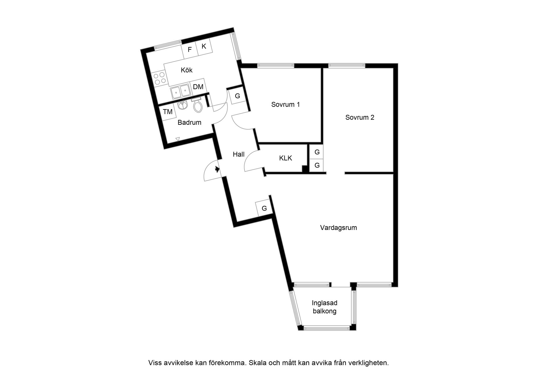 Bostadsrätt, Östra Bergsgatan 35, Centralt Öster, Nyköping