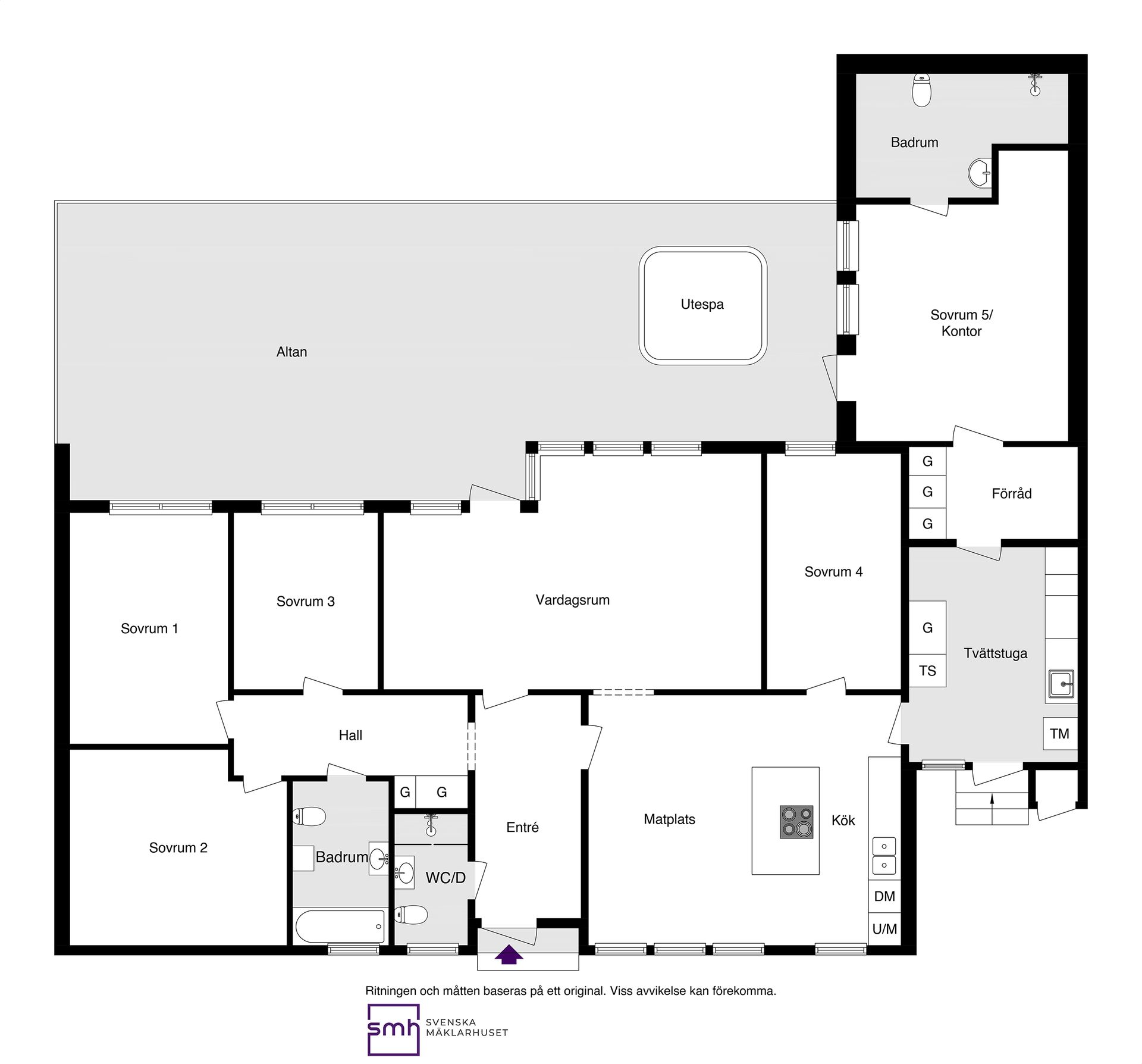 Villa, Bandygatan 57, Rönnby, Västerås