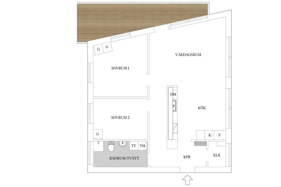 Bostadsrätt, Alpvägen 14, Bromma - Mariehäll, Stockholm