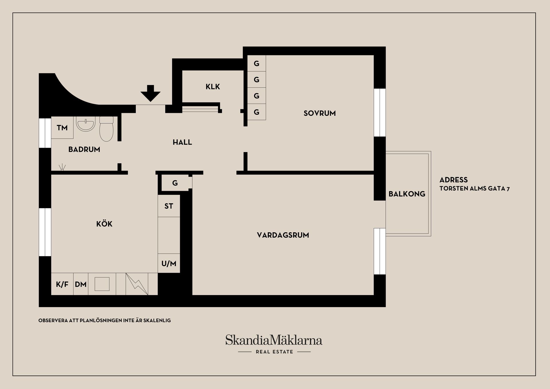 Bostadsrätt, Torsten Alms Gata 7, Aspudden, Stockholm