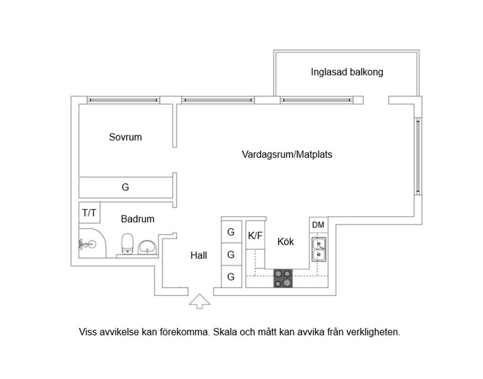 Bostadsrätt, Huvudstagatan 3E, Fristaden/Solna Centrum, Stockholm