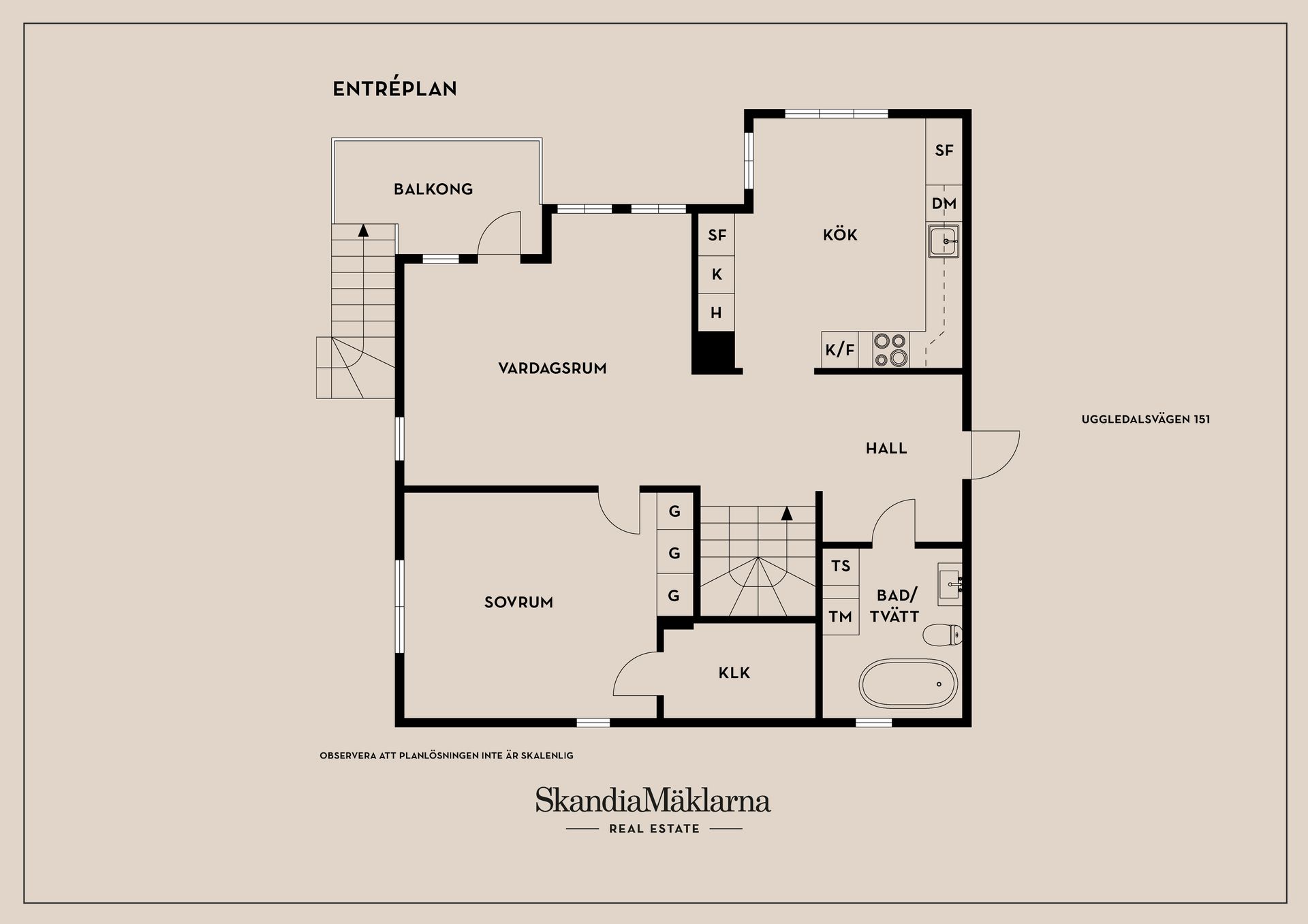 Bostadsrätt, Uggledalsvägen 151, Billdal, Göteborg