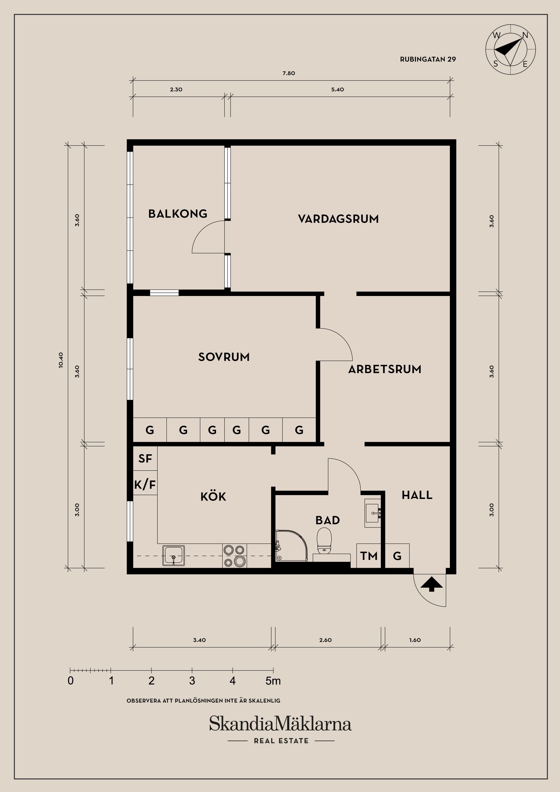 Bostadsrätt, Rubingatan 29, Göteborg