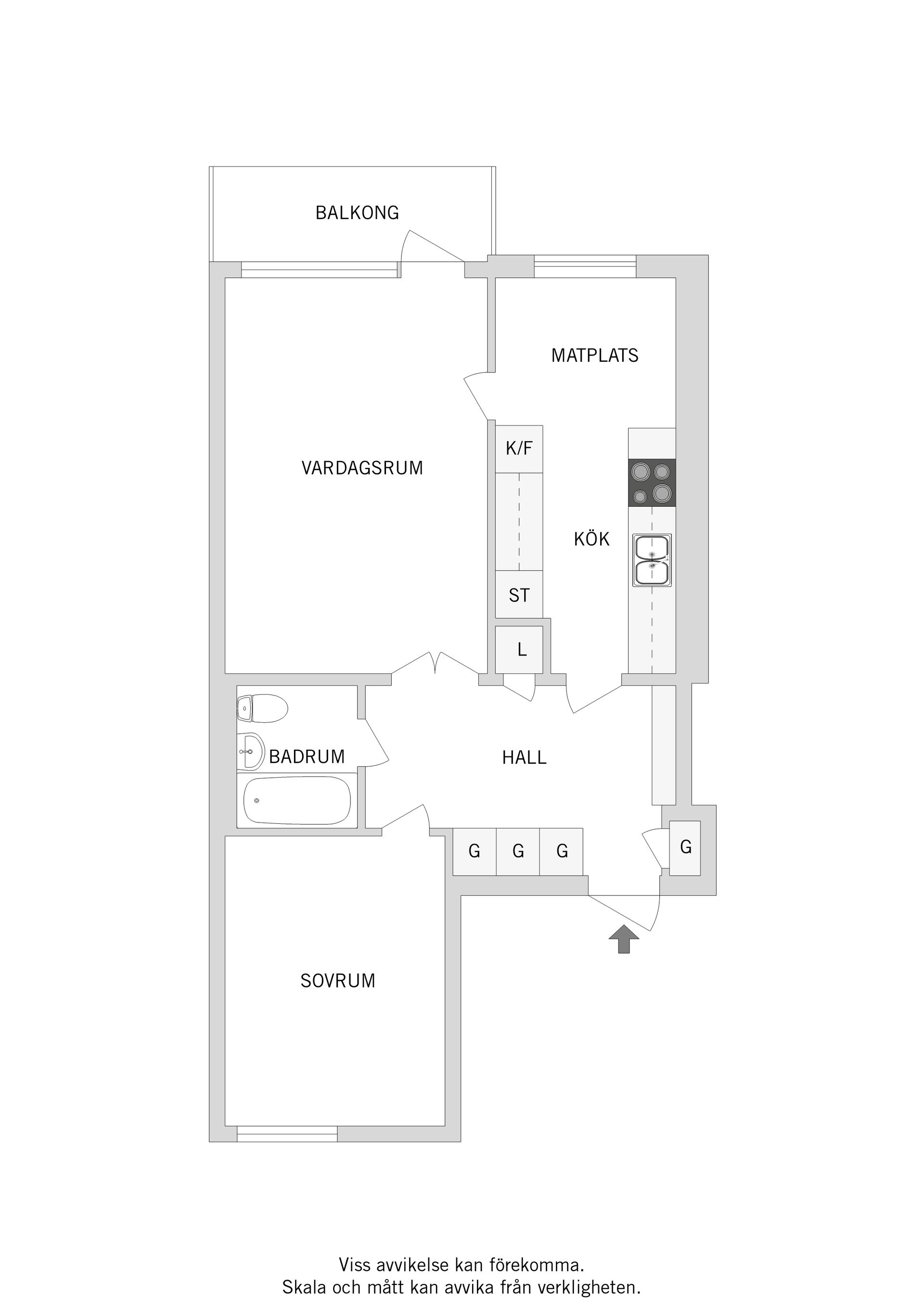 Bostadsrätt, Thore Christoffersgatan 2A, Trossö, Karlskrona