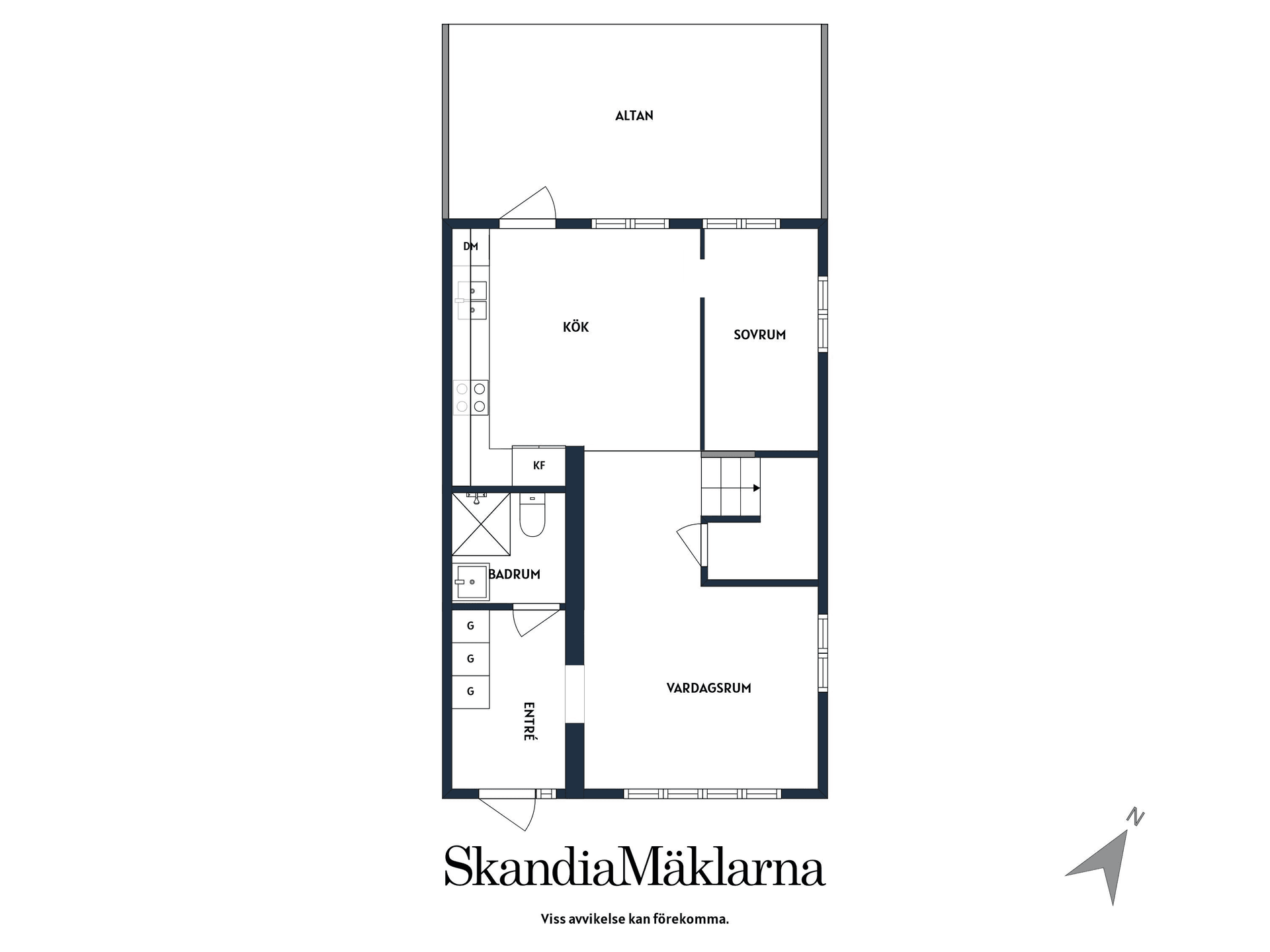 Radhus, Jägarbacken 54A, Strängnäs