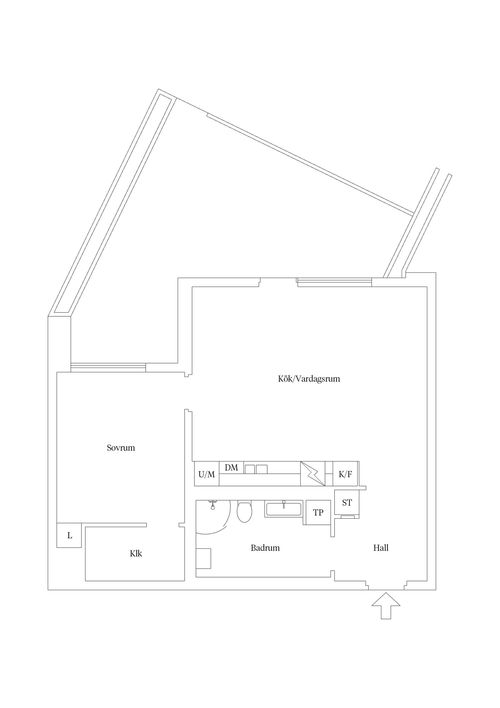 Bostadsrätt, Hjulhamnsgatan 8, Gamla Väster, Malmö