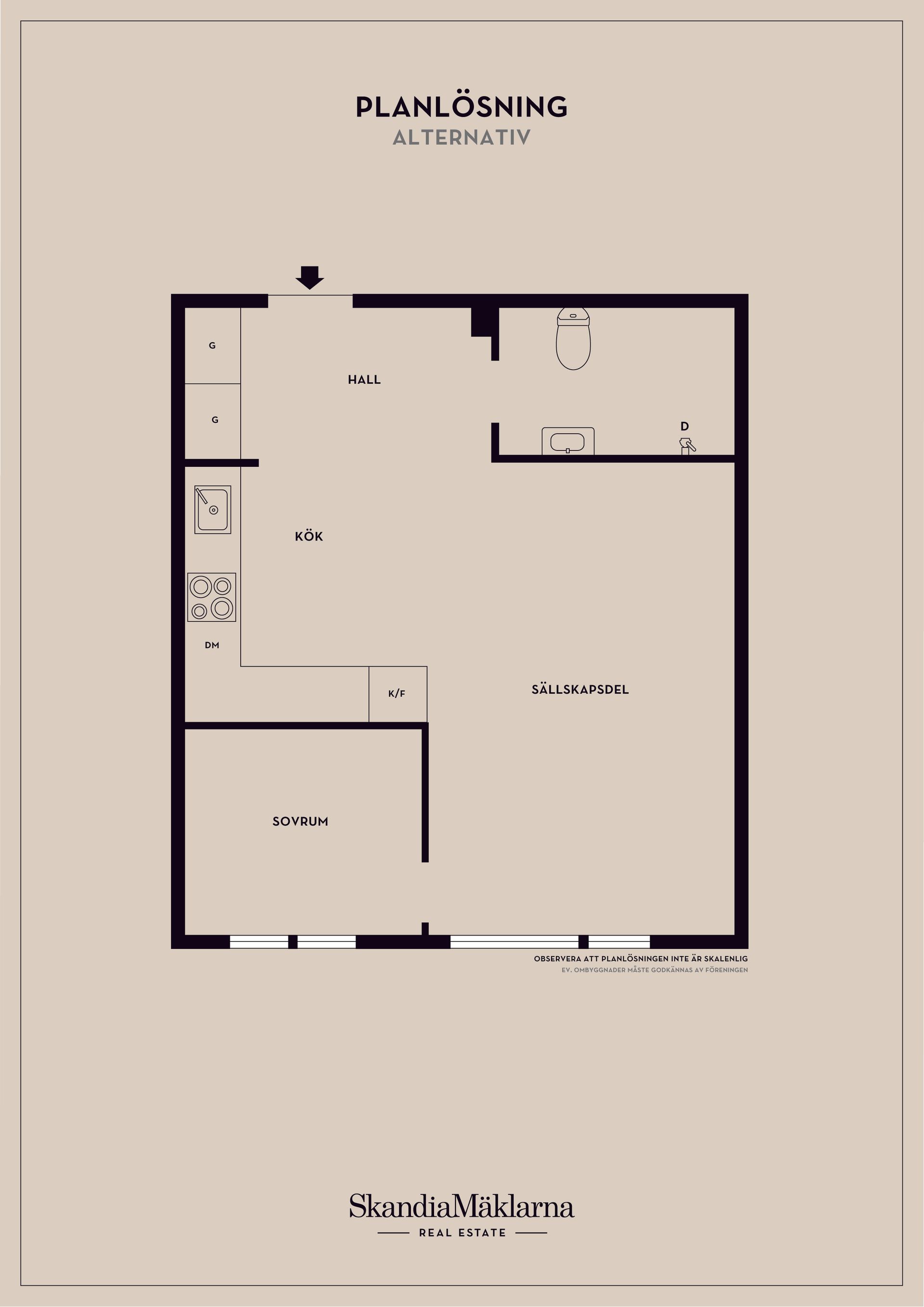 Bostadsrätt, Lidnersgatan 10A, Kristineberg, Stockholm