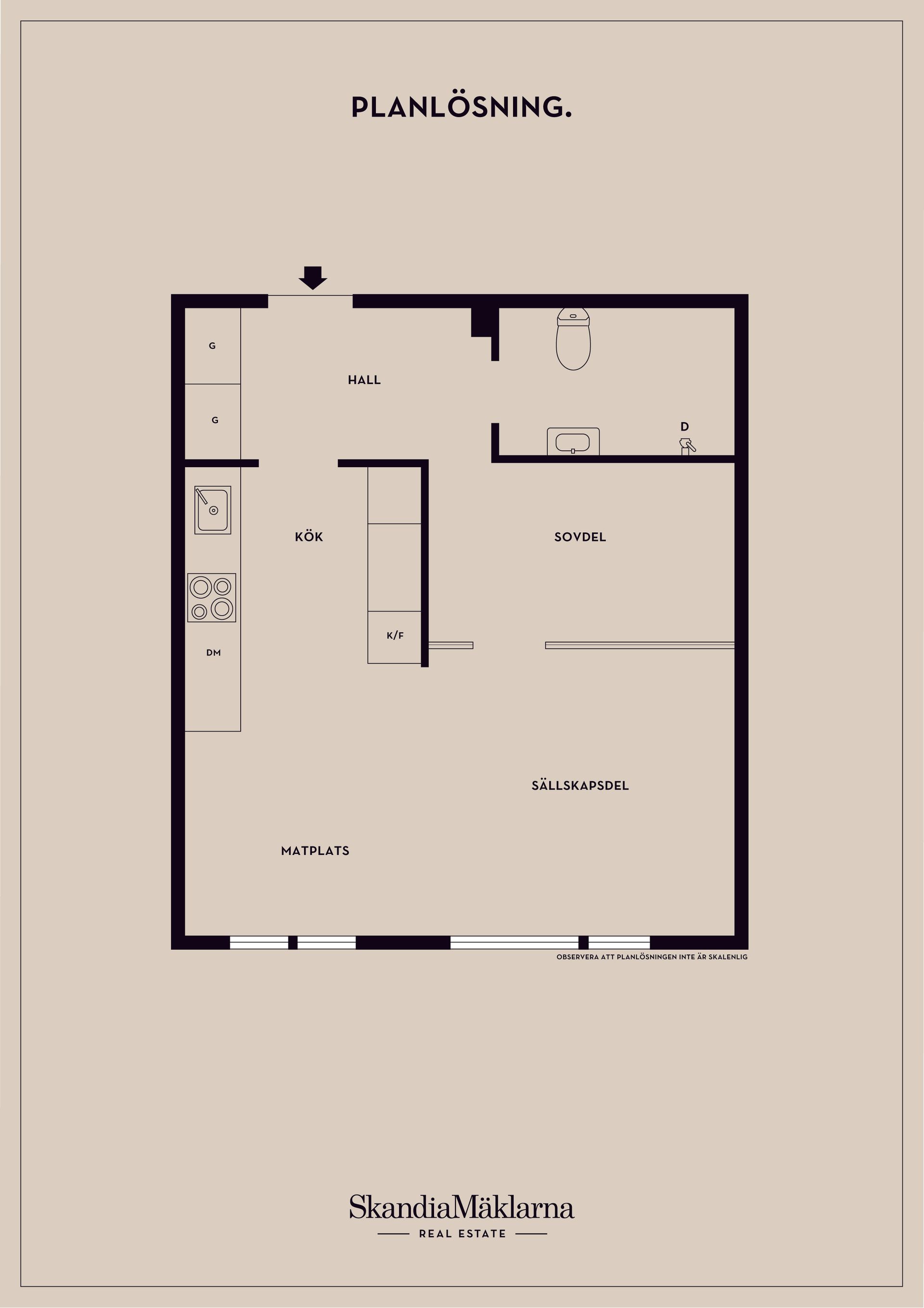 Bostadsrätt, Lidnersgatan 10A, Kristineberg, Stockholm