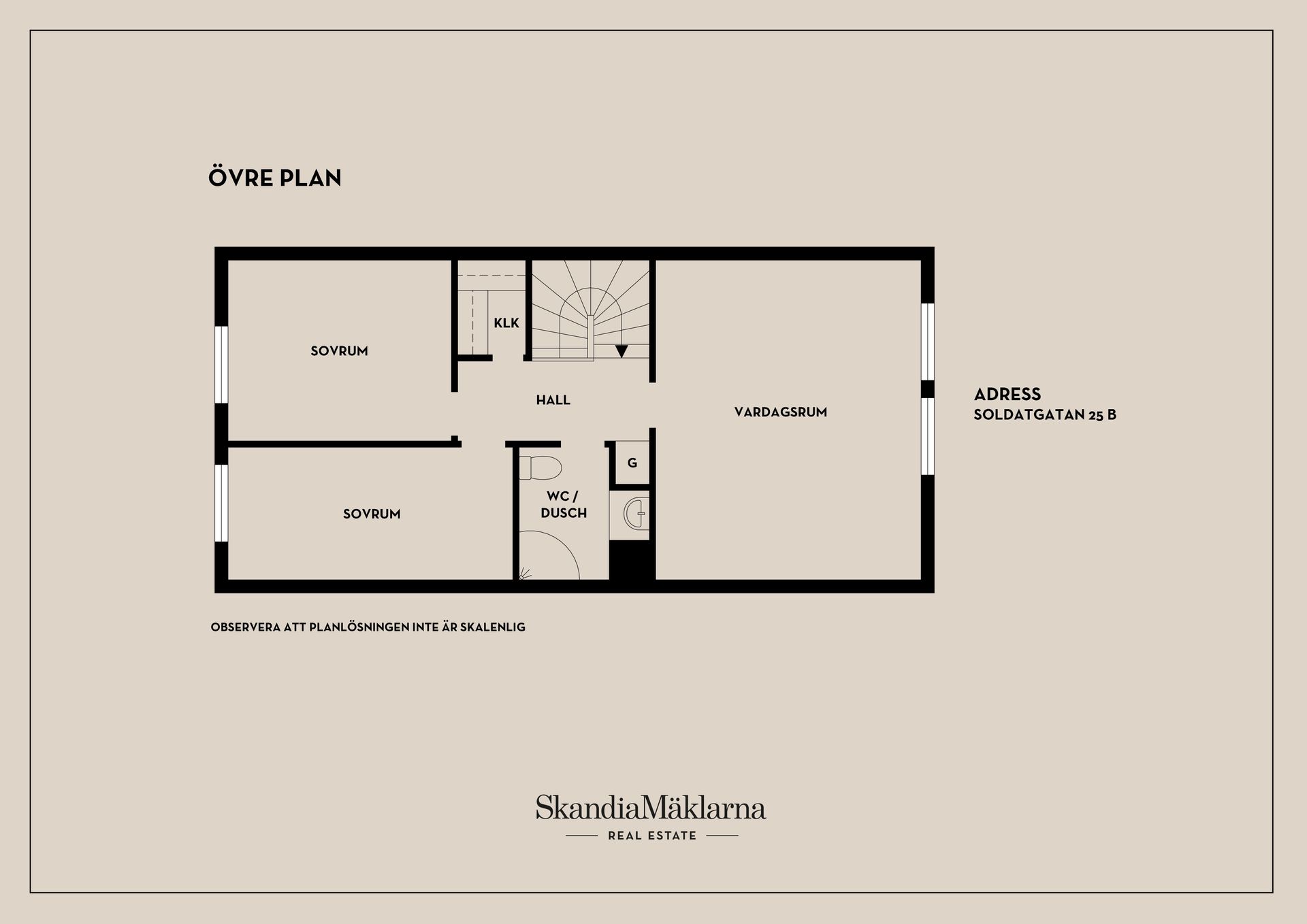 Radhus, Soldatgatan 25B, Vaxholm