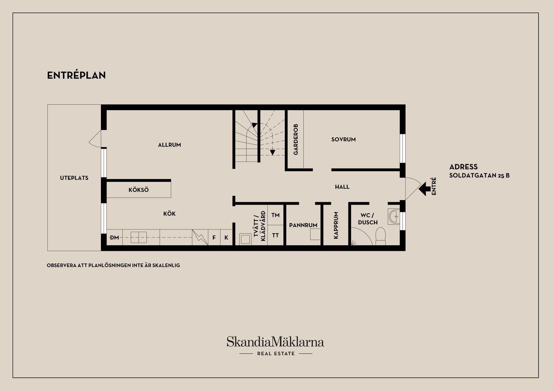 Radhus, Soldatgatan 25B, Vaxholm