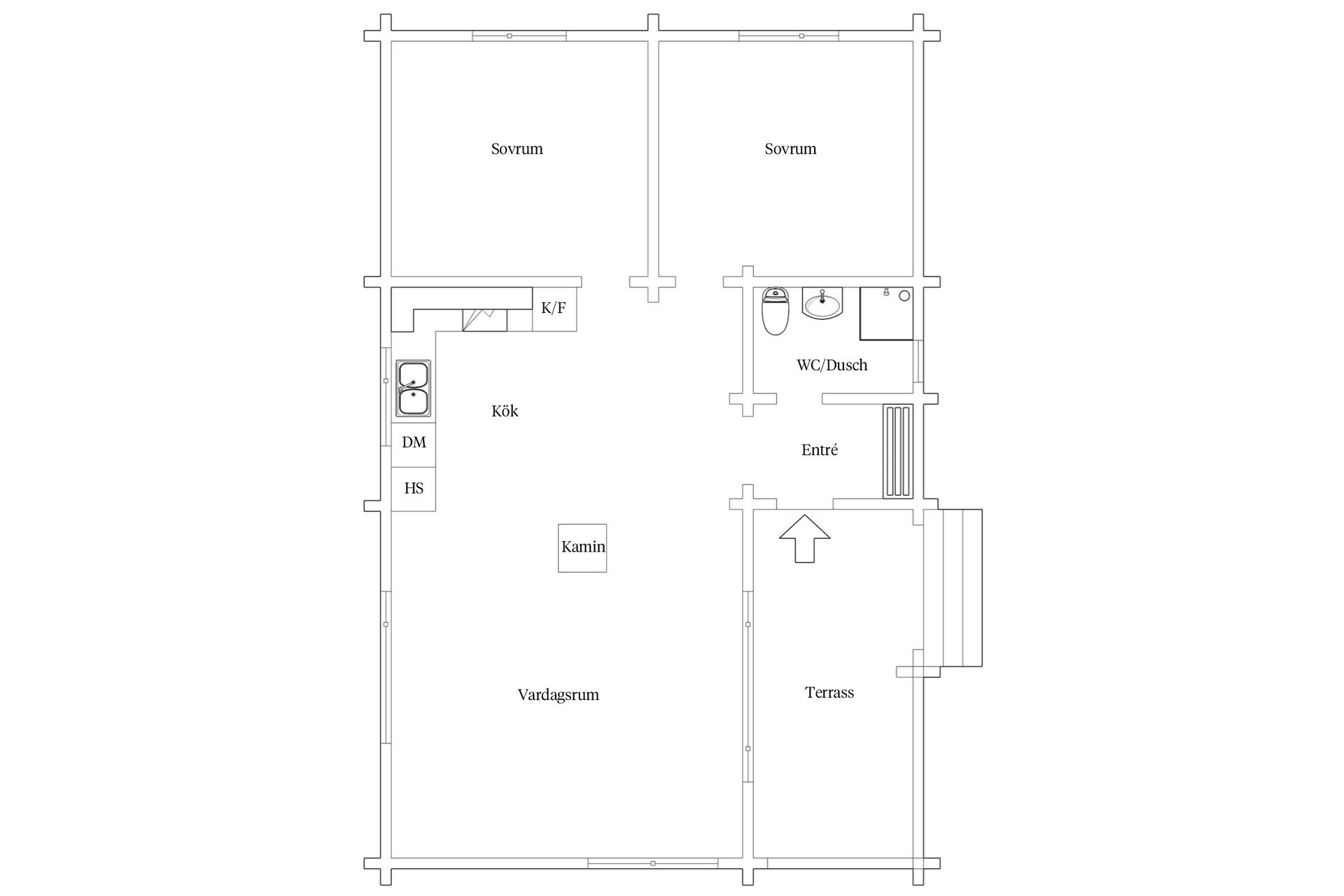 Villa, Baskavägen 1, Gyllebo, Simrishamn