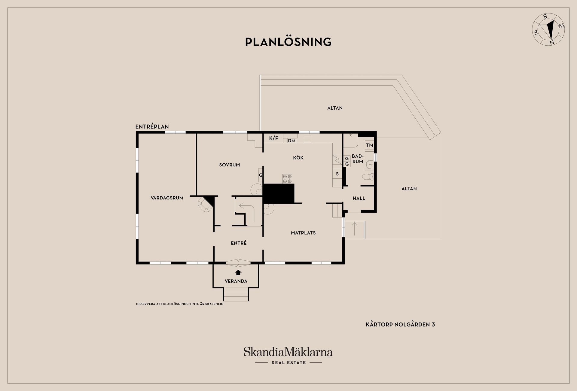 Villa, Kårtorp Nolgården 3, Kårtorp, Tibro