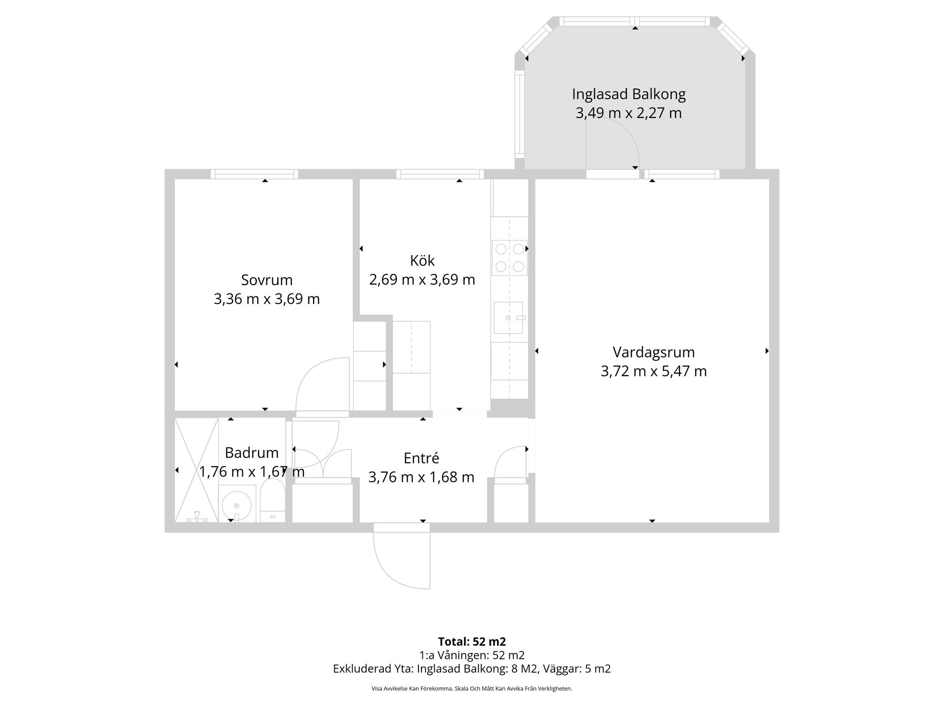 Bostadsrätt, Karlsgatan 23A, Strömstad