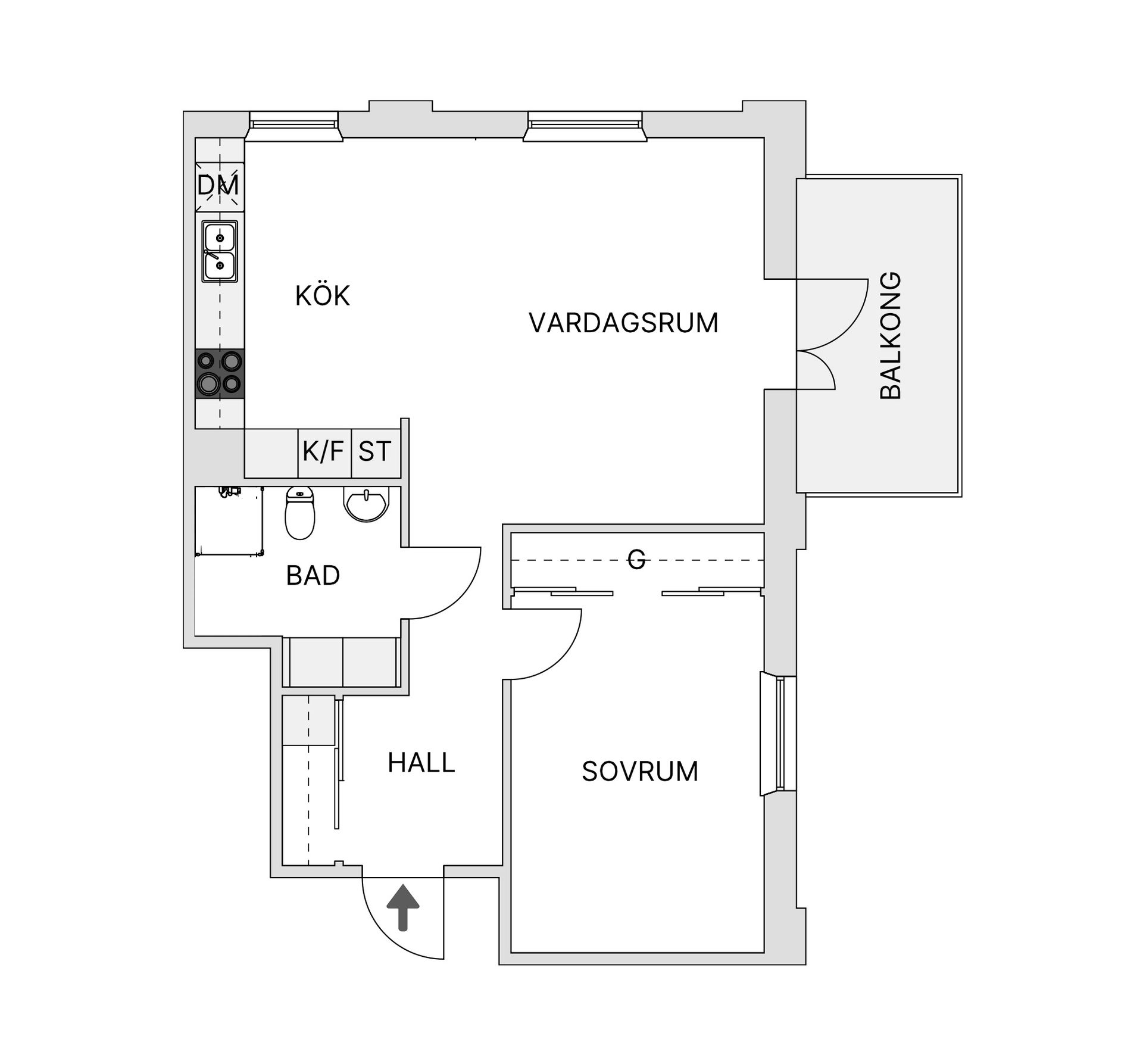 Bostadsrätt, Bratteråsgatan 60, Eriksberg, Göteborg