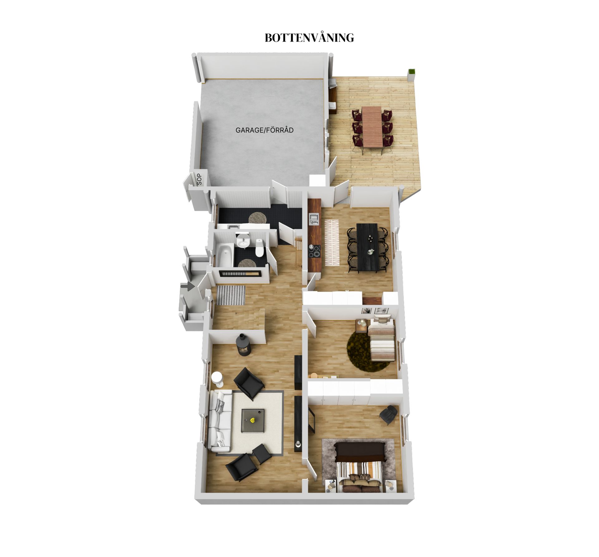 Villa, Guldringen 20, Forsvallen, Gällivare