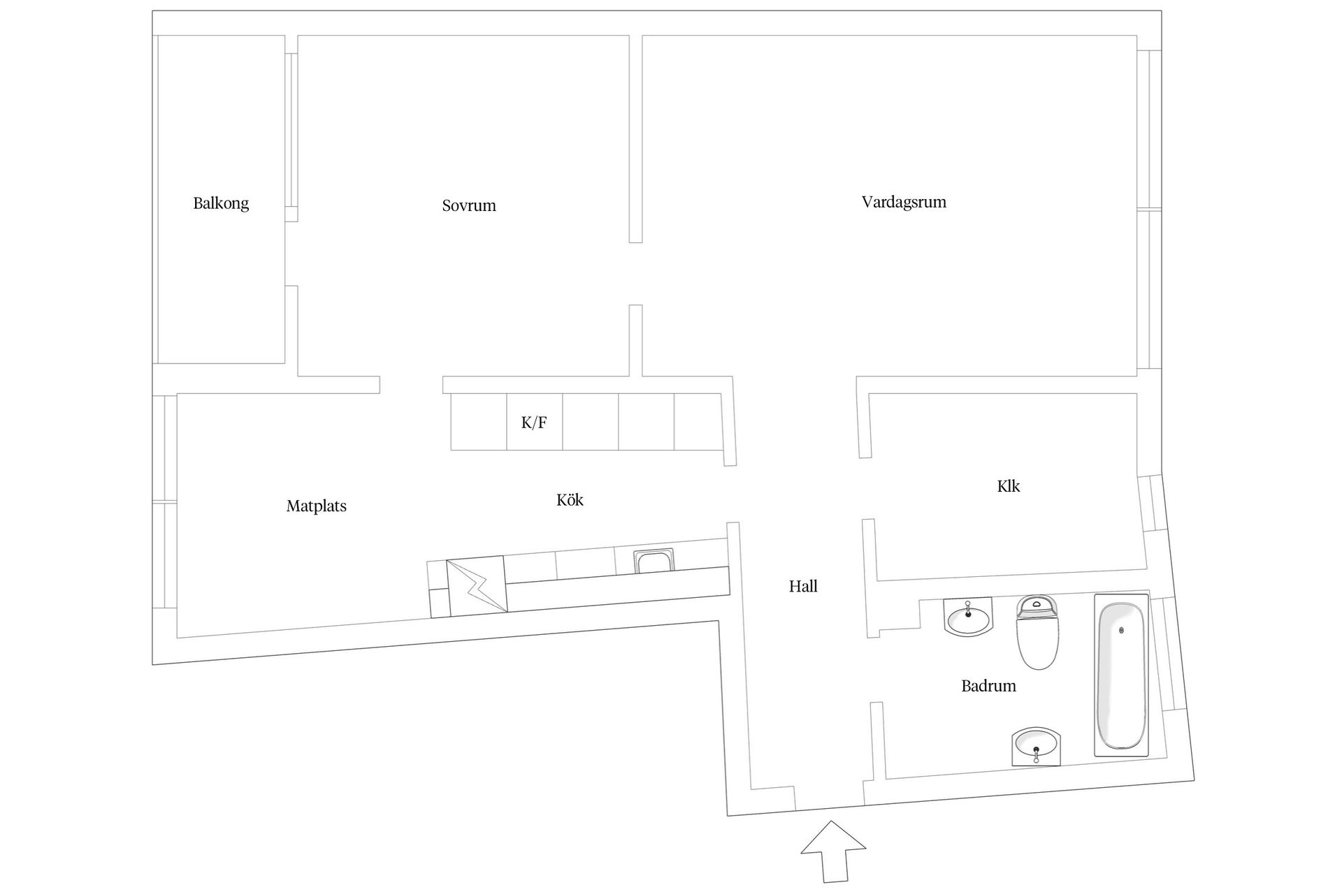 Bostadsrätt, Henriksdalsringen 23, 2 tr, Henriksdalsringen, Nacka