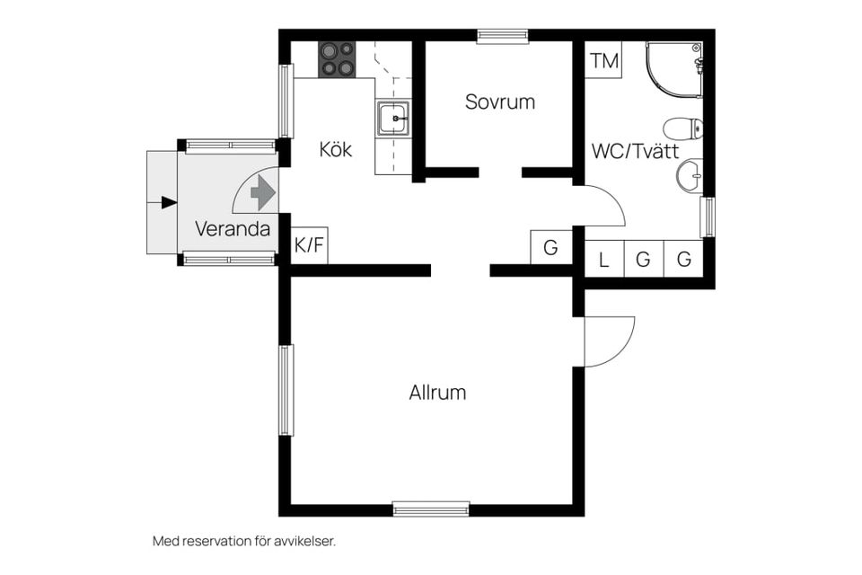Villa, Rodervägen 21, Träslövsläge, Varberg