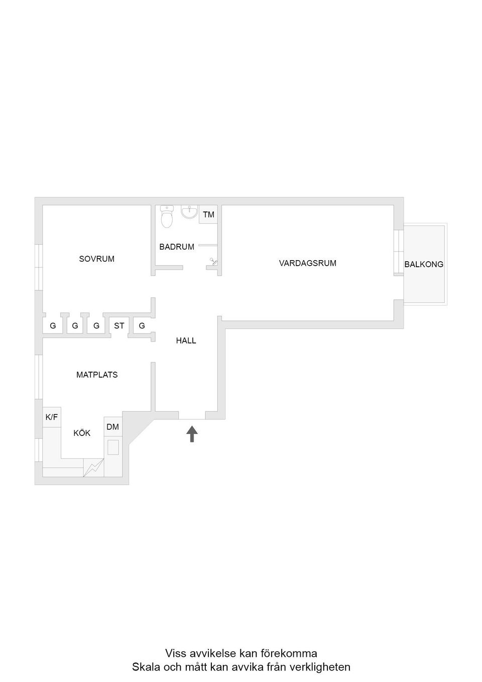 Bostadsrätt, Härnevigatan 5A, Skiljebo, Västerås