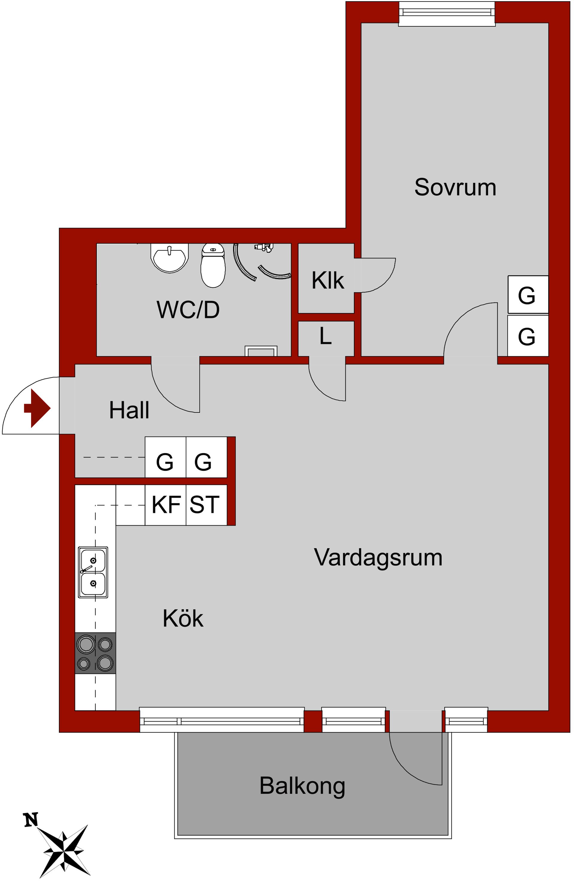 Bostadsrätt, Björksundsslingan 15, Bandhagen, Stockholm