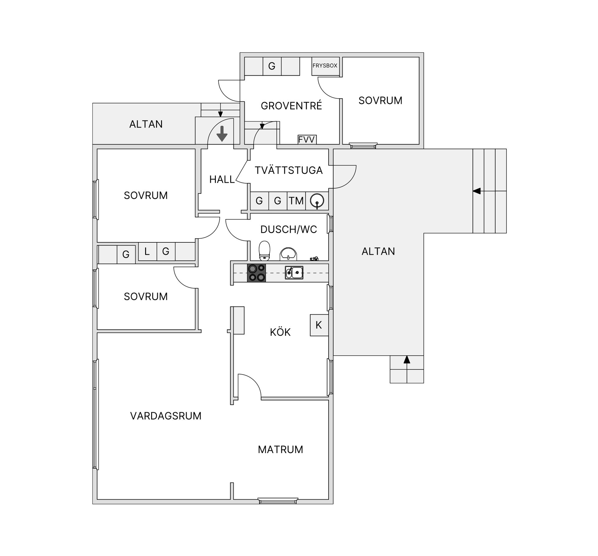 Villa, Granliden 8, Hässleholm - Väster, Hässleholm