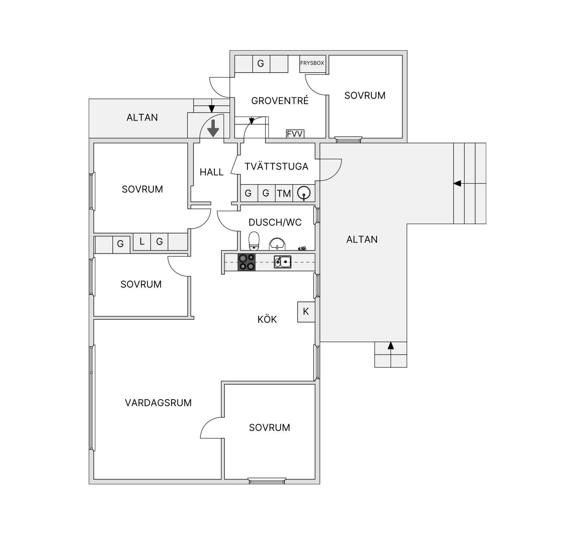 Villa, Granliden 8, Hässleholm - Väster, Hässleholm