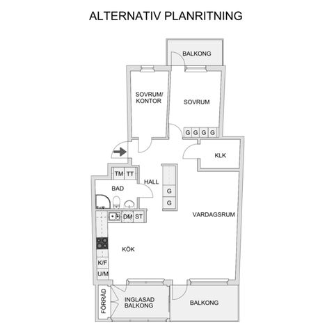 Bostadsrätt, Norra Skeppspromenaden 16, Eriksberg, Göteborg