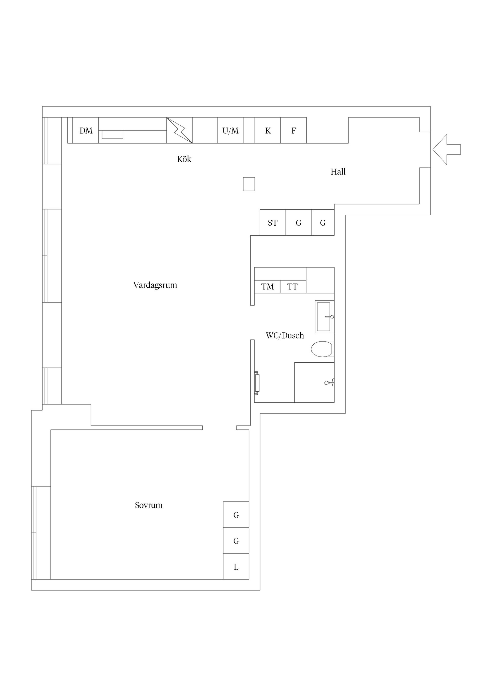 Bostadsrätt, Industrigatan 4B, Rörsjöstaden, Malmö