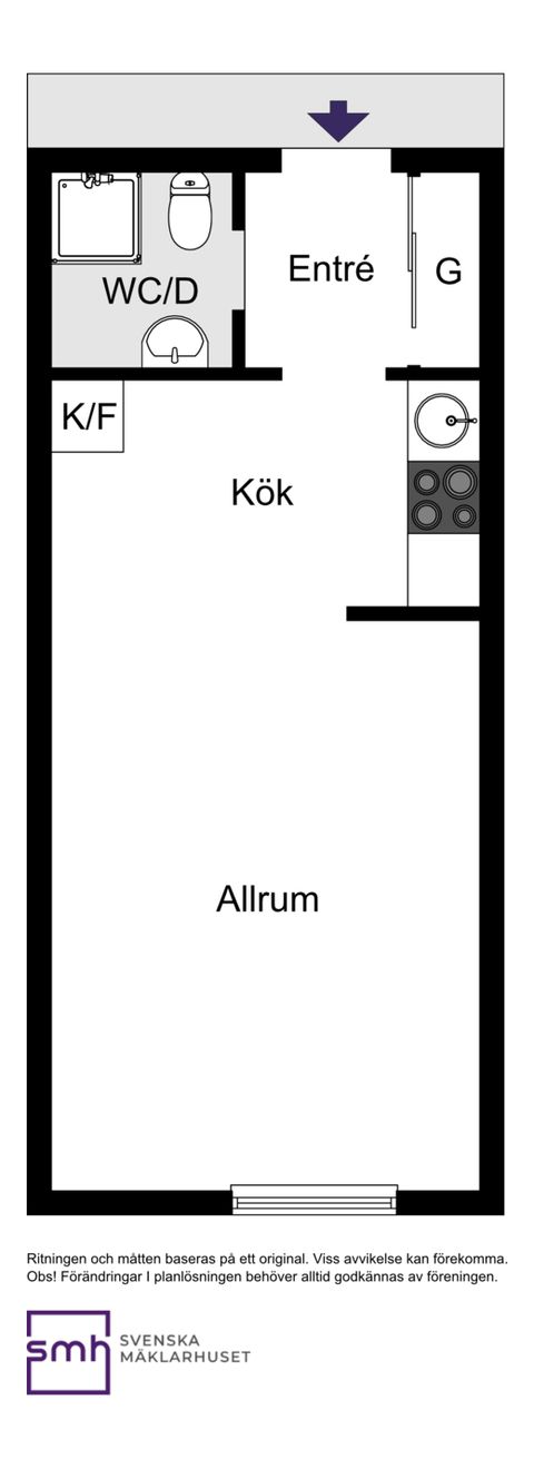 Bostadsrätt, Alpvägen 10, Bromma / Mariehäll, Stockholm