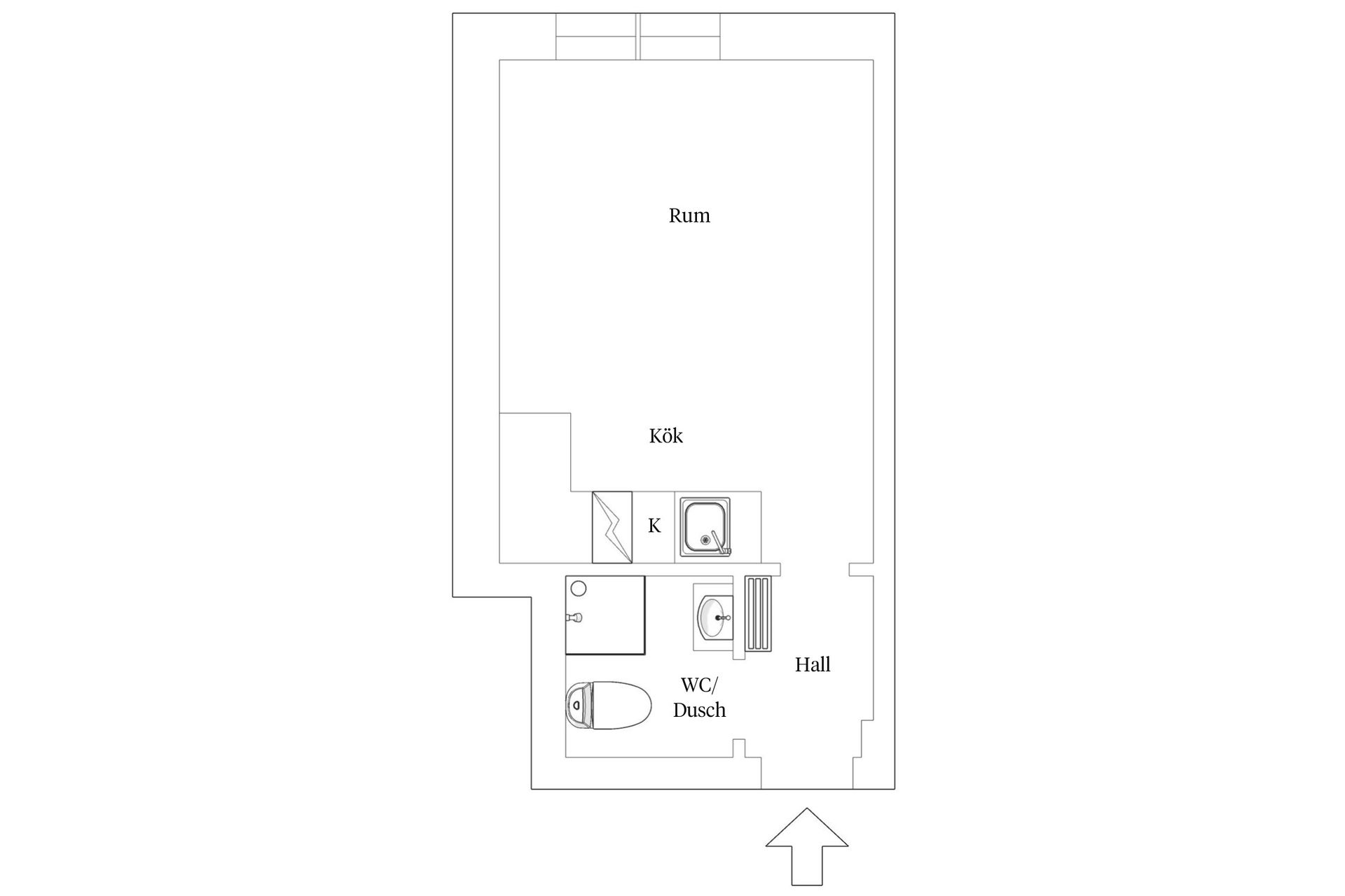 Bostadsrätt, Hantverkaregatan 9B, Trelleborg - Centralt, Trelleborg