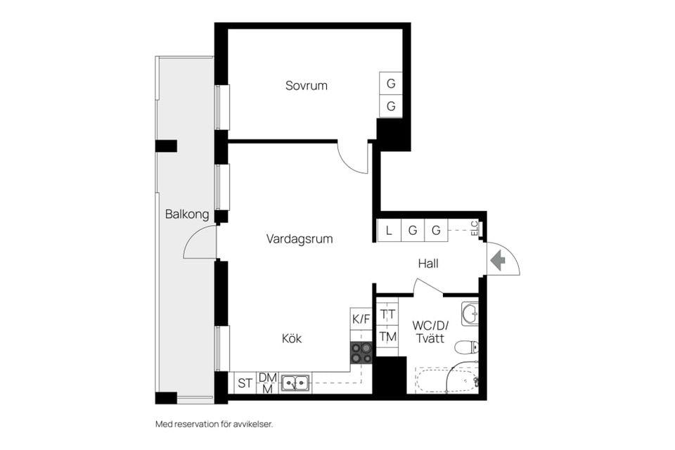 Bostadsrätt, Båtbyggargatan 21, Hammarby Sjöstad, Stockholm